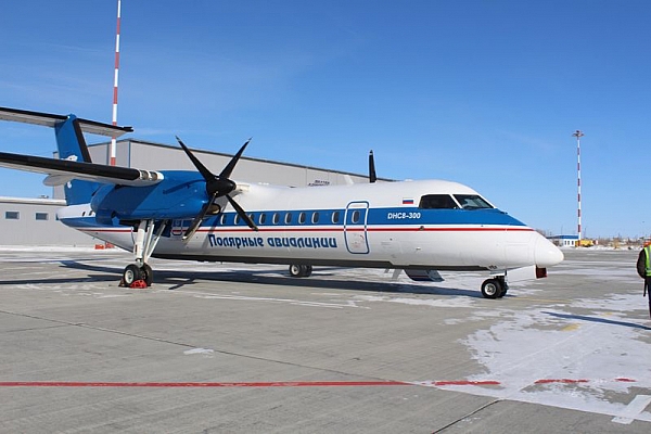Bombardier проходит ТО в Якутии